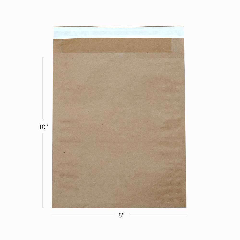 Buy 8×10+2 Inch Plain Paper Courier Bag Online in Ahmedabad & India ...